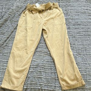 Topshop paperbag tie waist pant size 12